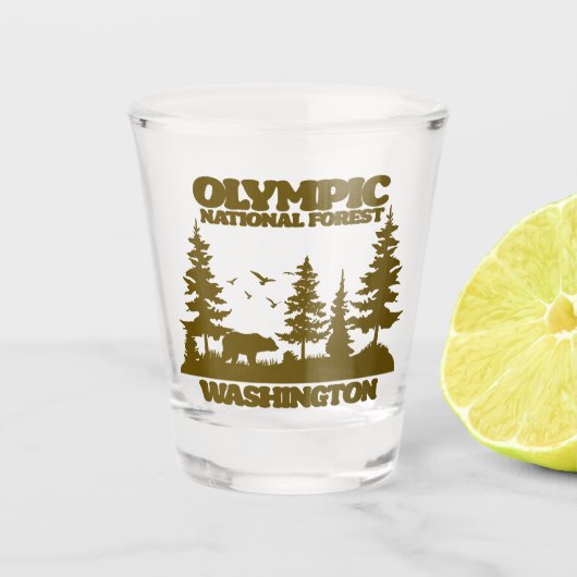 Verre A Shot Forêt nationale olympique (Devant)