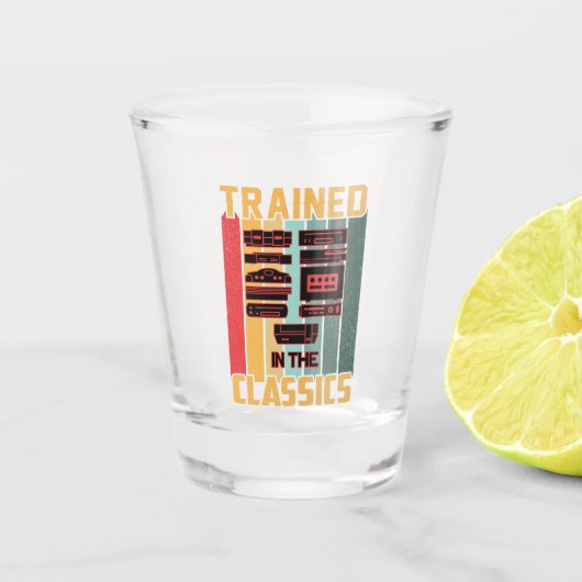 Verre A Shot Formé dans les classiques - Retro Video Game (Devant)