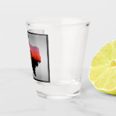 Verre A Shot Forme de Jack le Texas de pompe de puits de (Droite)