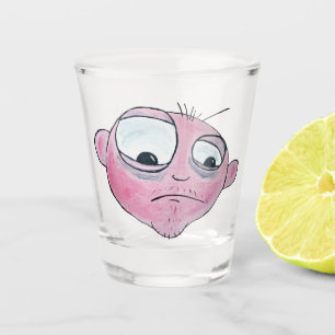 Verre A Shot Fou-Cool Vitre Visage Du Visage !