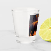 Verre A Shot Fox and a full moon (Gauche)