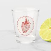 Verre A Shot Fraise (Devant)