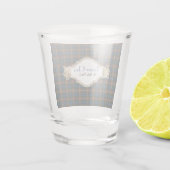 Verre A Shot Fraser Original Scottish Clan Tartan (Dos)