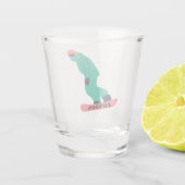 Verre A Shot Freeride Snowboard Snowboard (Dos)