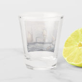 Verre A Shot Frégate Cyclope HMS 1839 (Dos)