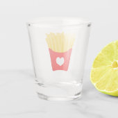 Verre A Shot French Fry Love (Dos)