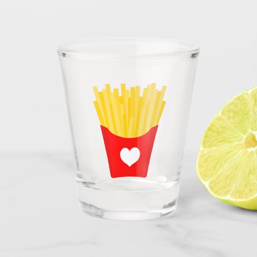 Verre A Shot French Fry Love (Devant)