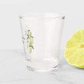 Verre A Shot Fresh Citrus Painted Lemons Modern Mediterranean (Droite)