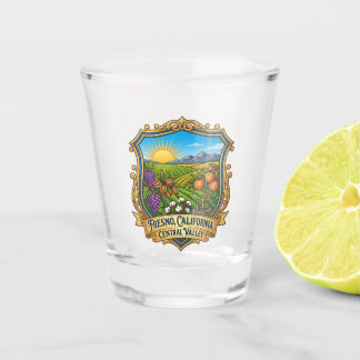 Verre A Shot Fresno Californie Vallée Centrale États-Unis