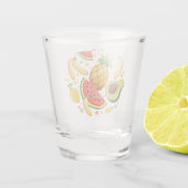 Verre A Shot Fruits d'été frais Motif (Dos)