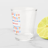 Verre A Shot Fun Swimsuit Pool Party Personnalisé Bachelorette (Droite)