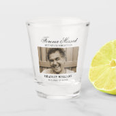 Verre A Shot Funeral Keepsake Memorial Photo (Devant)