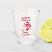 Verre A Shot Funky Christmas Bass Fishing (Devant)