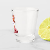 Verre A Shot Funky Corgi Chien moyen Dog Extraire ceci (Droite)