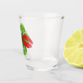 Verre A Shot Funky Irish Kiss Lucky Green Clover Leaf (Droite)