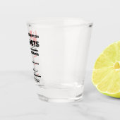 Verre A Shot FUNNY! 🍋‍🟩 Custom Joke Prescription Shot Glass (Droite)