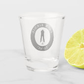 Verre A Shot Funny Golf Saying Talk Birdie Men's Golfer (Dos)