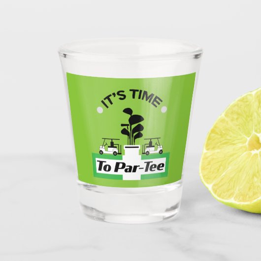 Verre A Shot Funny Golfing Pros Golfing Fanatics Sports (Devant)