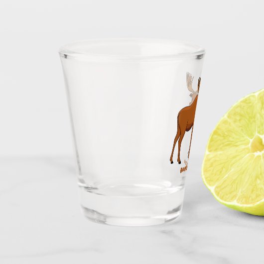 Verre A Shot Funny moose (Gauche)
