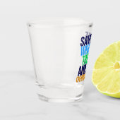 Verre A Shot Funny Oxford Comma (Gauche)
