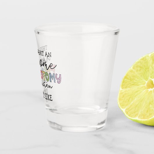 Verre A Shot Funny Phlebotomy Technicien génial PBT (Droite)