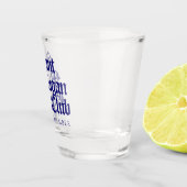 Verre A Shot Funny Saint Mulligan Golf Club Membre à vie (Droite)