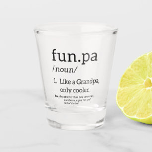 Verre A Shot Funpa Comme Un Grand-Père Seulement Glacière