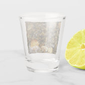Verre A Shot Galets Brown et gris naturel Abstrait (Dos)