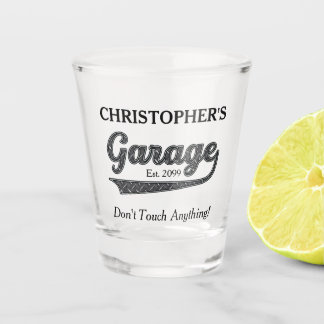 Verre A Shot Garage ne touchez pas à quelque chose Drinkware