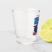 Verre A Shot Garder Mardi Gras Grand Amusant Trump Mardi Gras 2 (Gauche)