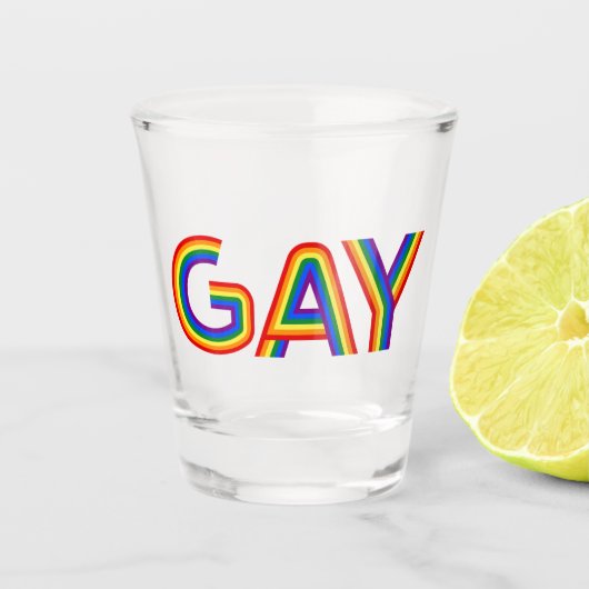 VERRE A SHOT GAY (Devant)