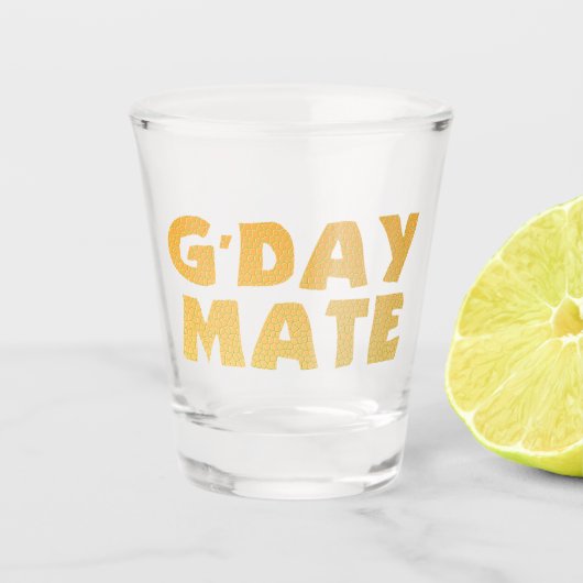 Verre A Shot G'Day Mate Shot Glass (Devant)
