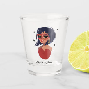 Verre A Shot Gemini Girl