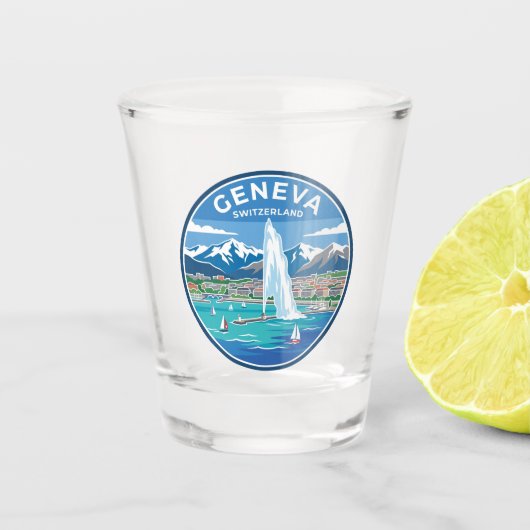 Verre A Shot Genève Suisse (Devant)