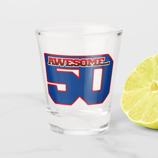 Verre A Shot génial 50 (Devant)