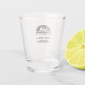 Verre A Shot Géologie - Attends De Voir Un Rocher (Dos)