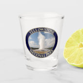 Verre A Shot Geyser fidèle au parc national Yellowstone (Devant)