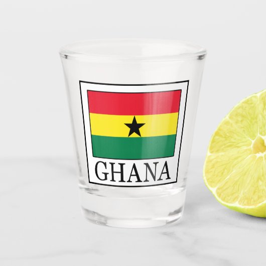 Verre A Shot Ghana (Devant)