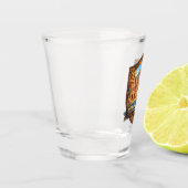 Verre A Shot Ghorfa berbère Libye (Gauche)