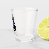 Verre A Shot Ghost Kitty Chat Vitre (Droite)