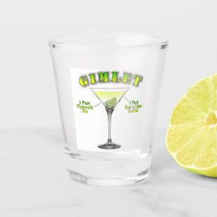 Verre A Shot Gimlet Martini Cocktail Recette Art