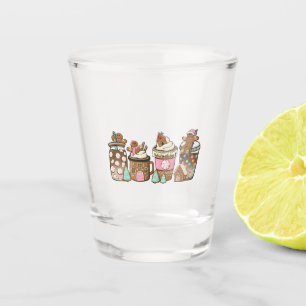 Verre A Shot Gingerbread Cookie Dans Le Coca Chaud Amateurs de