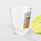 Verre A Shot girafe et éléphant dans le safari (Gauche)