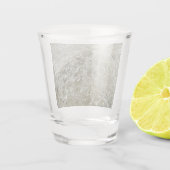 Verre A Shot Glace glaciaire Texture nature Abstraite (Dos)