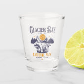 Verre A Shot Glacier Bay National Park Hiking Lover Gift (Devant)