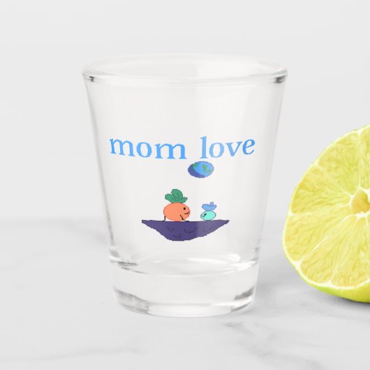 Verre A Shot Glass mom day  (Devant)