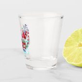 Verre A Shot Gnome Avec Sac Cadeau De Noël (Droite)