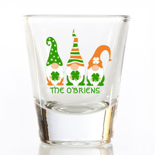 Verre A Shot Gnomes irlandais amusants