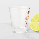 Verre A Shot Gobble Gobble Till You Wobble Funny Thanksgiving (Gauche)
