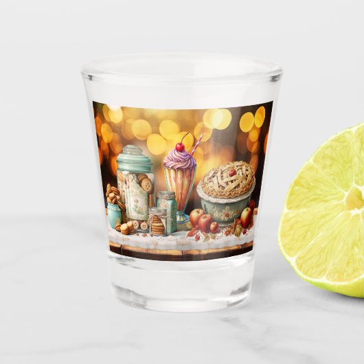 Verre A Shot Godies de pays (Devant)